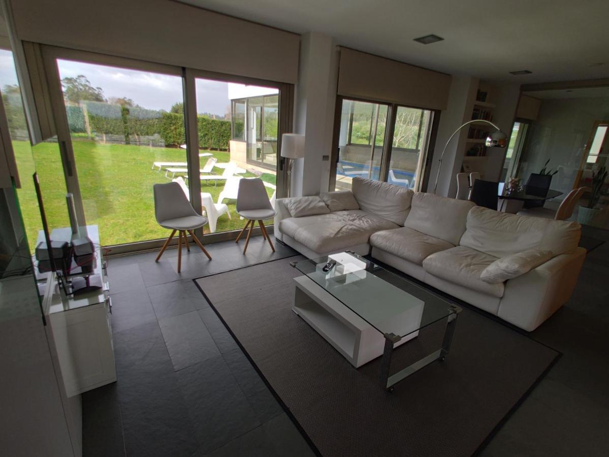 Sanxenxo Casa Rial 47 Con Piscina Climatizada Villa Exterior photo